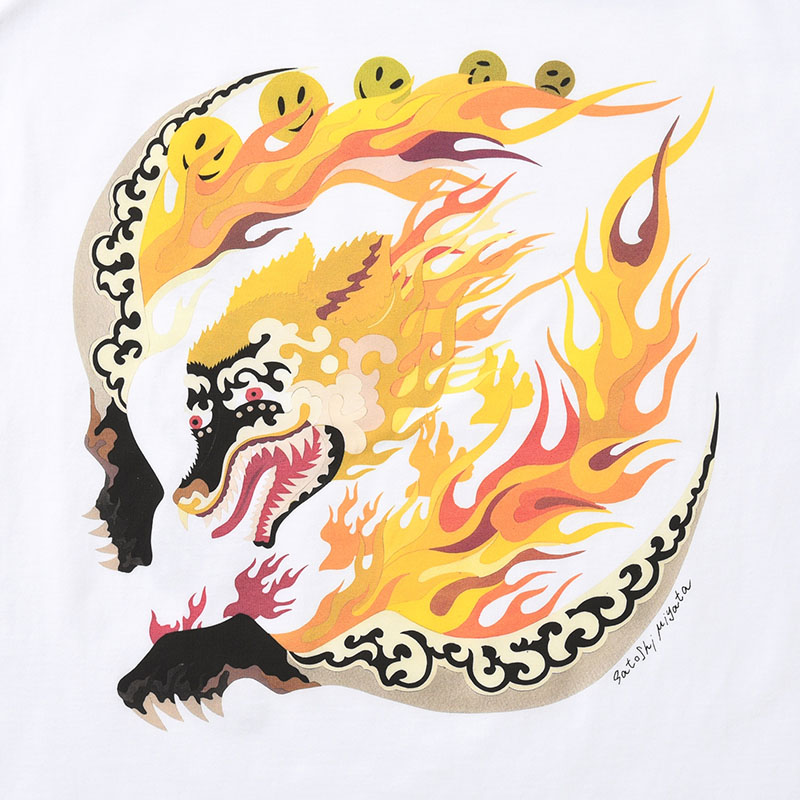 KAMAITACHI TEE -WHITE-
