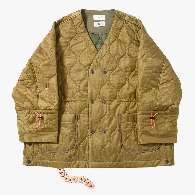Traditional Liner Jacket -2.COLOR-(OLIVE)