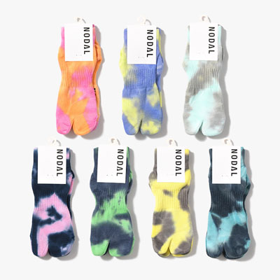 TIE DYE ANKLE SOCKS -7.COLOR-