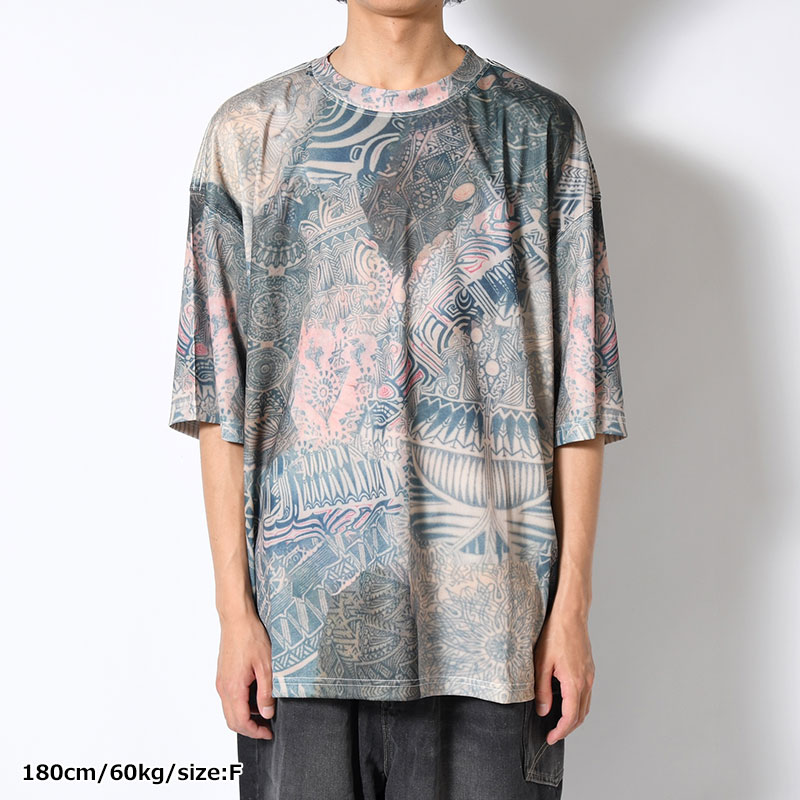 S/S TEE NIM-V1SS -MULTI-