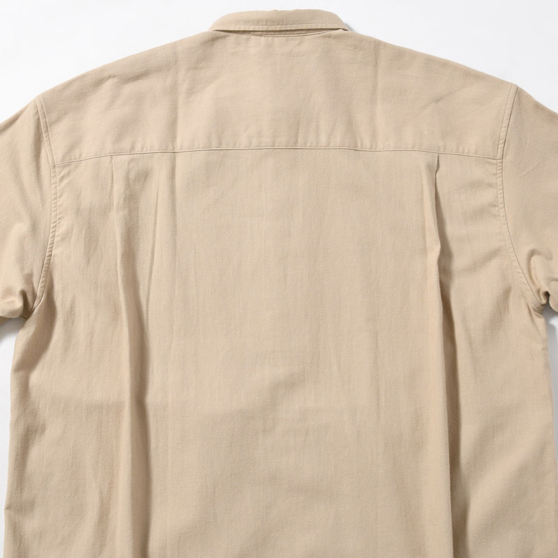 ORGANIC COTTON FLANNEL SHIRT JACKET -3.COLOR-