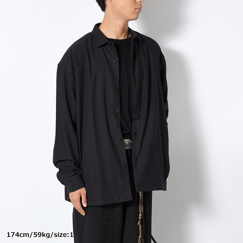ORGANIC COTTON FLANNEL SHIRT JACKET -3.COLOR-