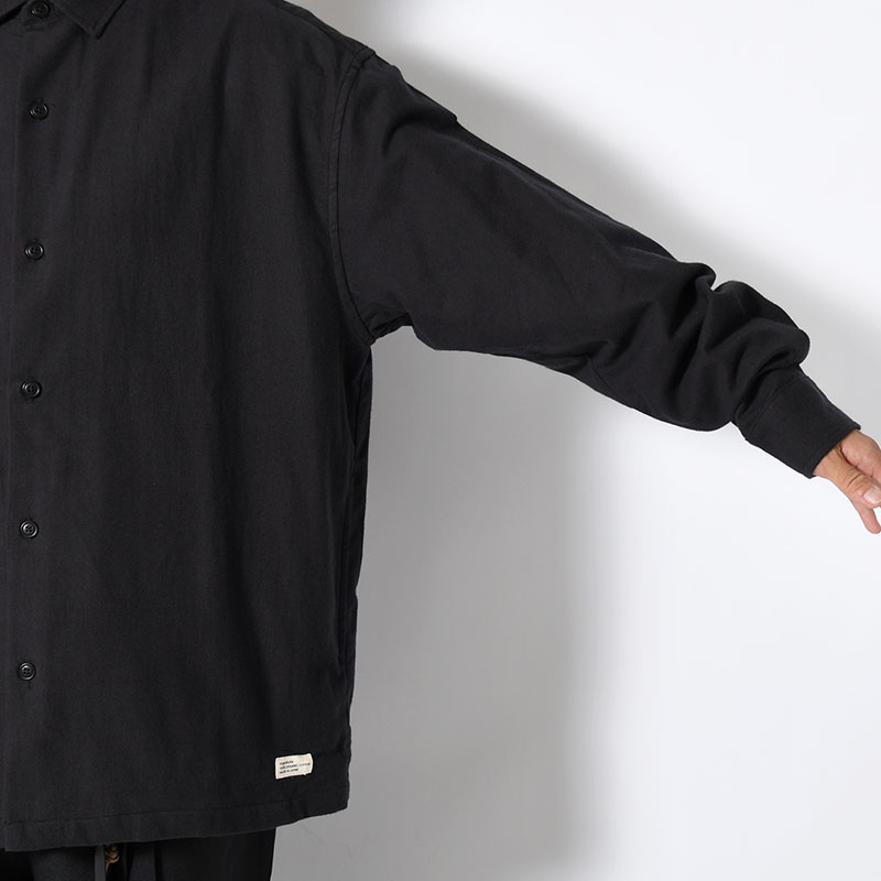 ORGANIC COTTON FLANNEL SHIRT JACKET -3.COLOR-