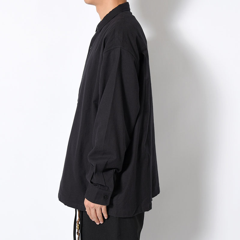 ORGANIC COTTON FLANNEL SHIRT JACKET -3.COLOR-