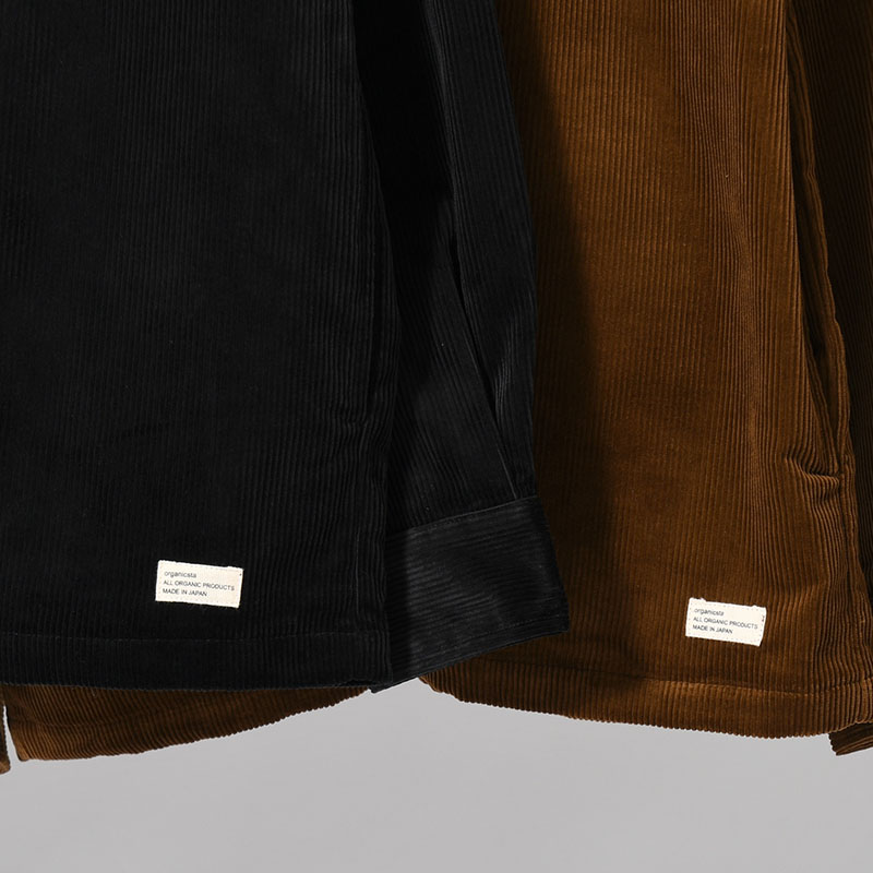 ORGANIC COTTON CORDUROY SHIRT JACKET -2.COLOR-