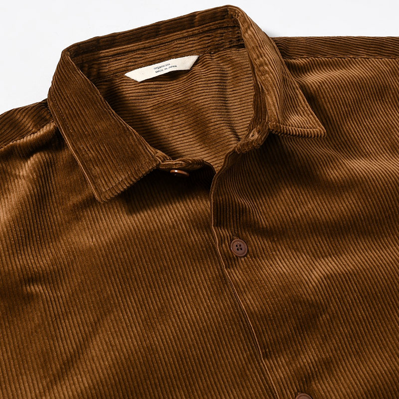 ORGANIC COTTON CORDUROY SHIRT JACKET -2.COLOR-