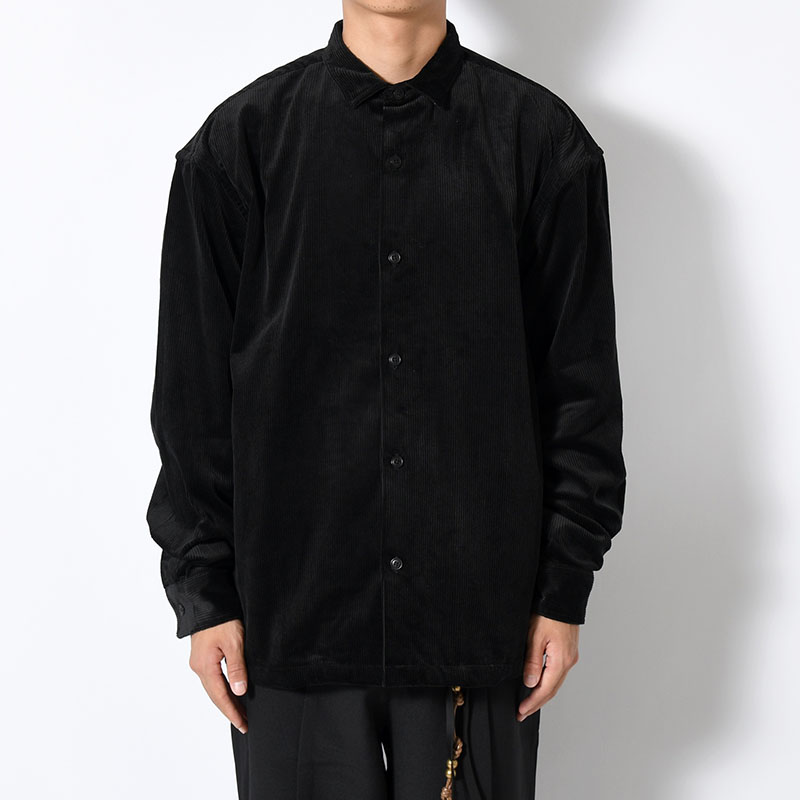 ORGANIC COTTON CORDUROY SHIRT JACKET -2.COLOR-