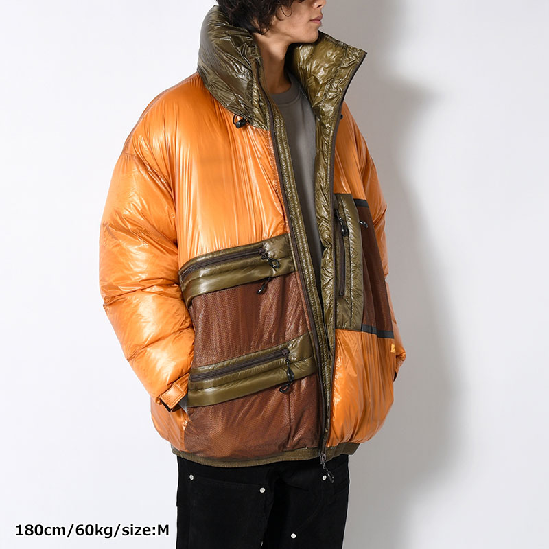 BIG I.S.D.O DOWN JACKET -Y.ORANGE-