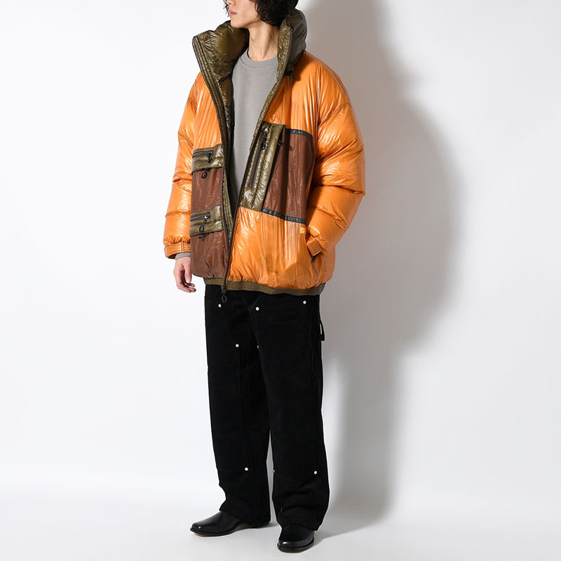 BIG I.S.D.O DOWN JACKET -Y.ORANGE-