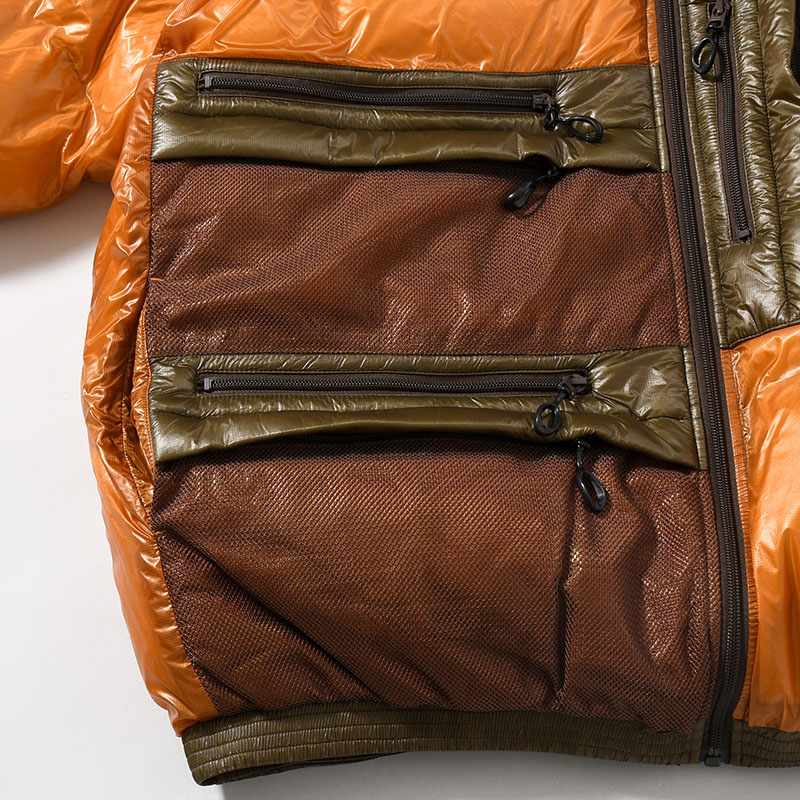 BIG I.S.D.O DOWN JACKET -Y.ORANGE-