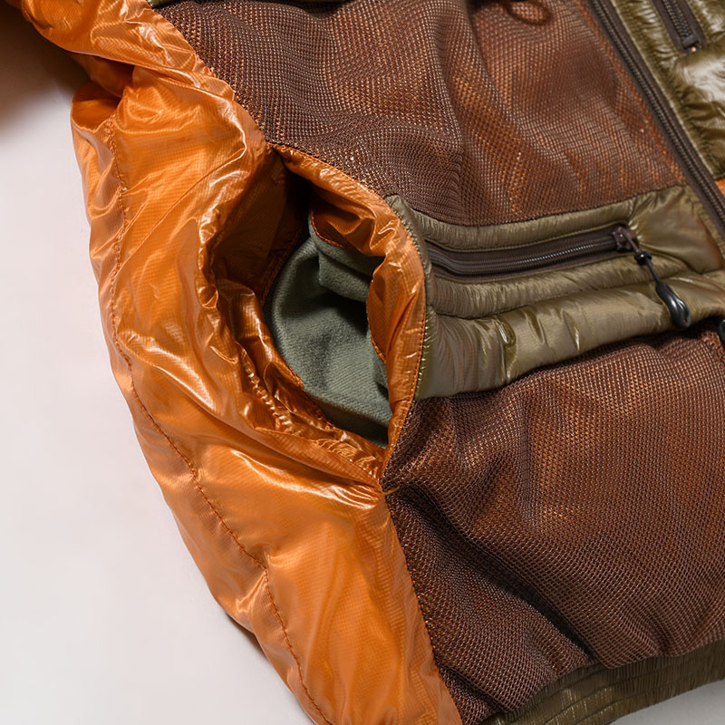 BIG I.S.D.O DOWN JACKET -Y.ORANGE-
