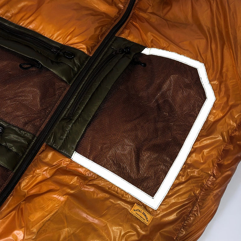 BIG I.S.D.O DOWN JACKET -Y.ORANGE-