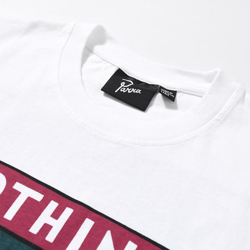 SUPER NOTHING T-SHIRT -WHITE-