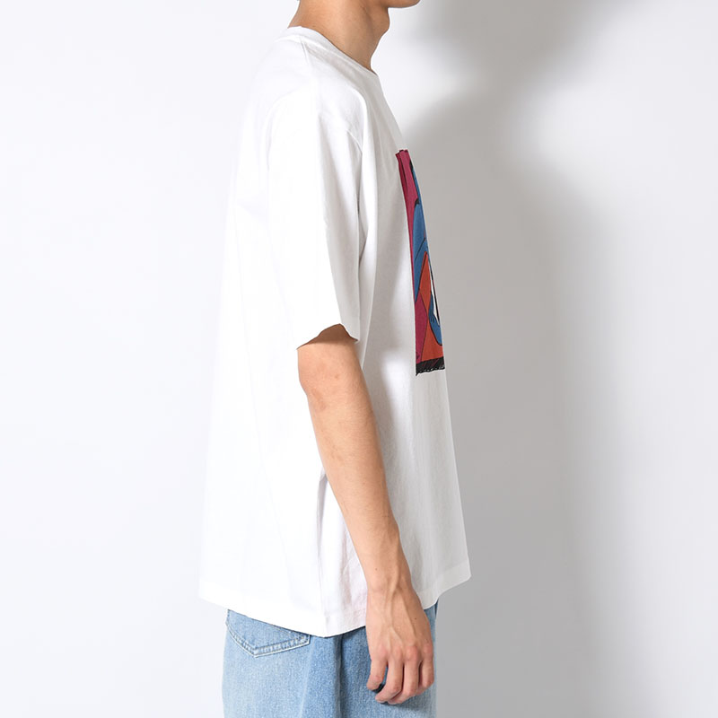 NO BOOKS T-SHIRT -WHITE-