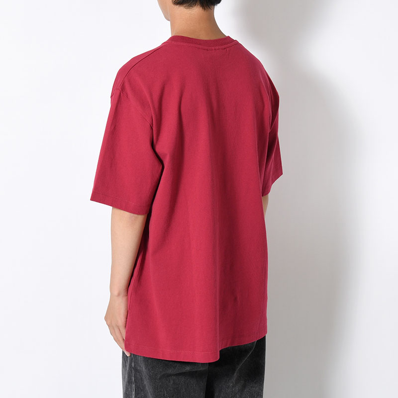 BEACH PARKING T-SHIRT -RASPBERRY-