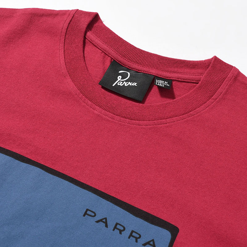 BEACH PARKING T-SHIRT -RASPBERRY-