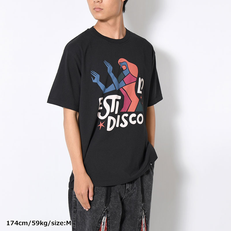 EL STILO DISCO T-SHIRT -BLACK-
