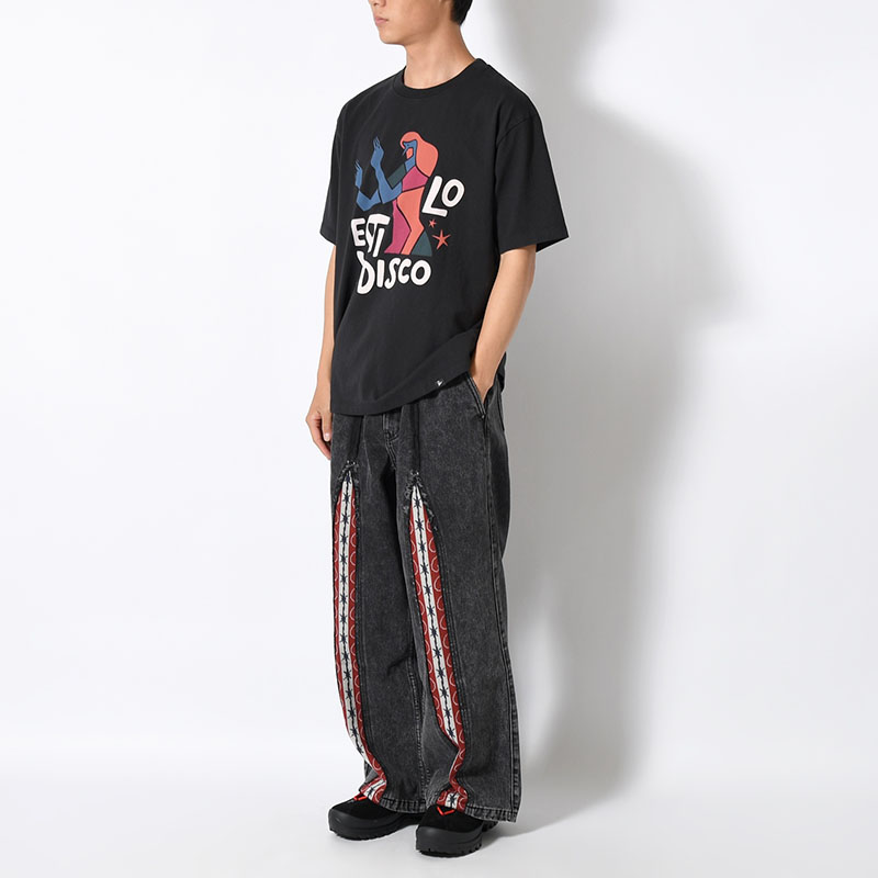 EL STILO DISCO T-SHIRT -BLACK-