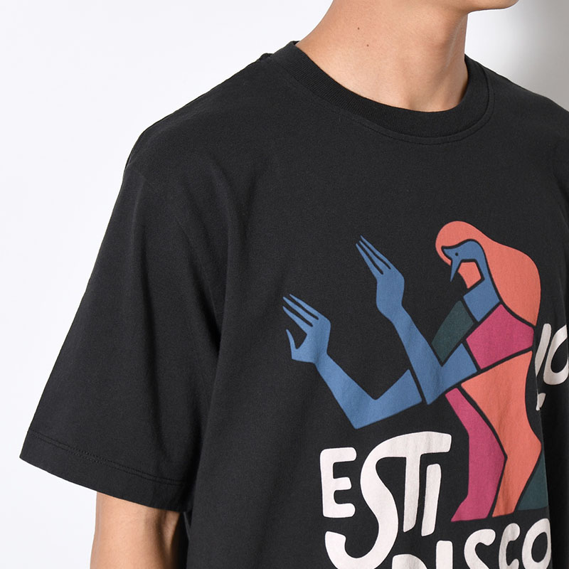 EL STILO DISCO T-SHIRT -BLACK-