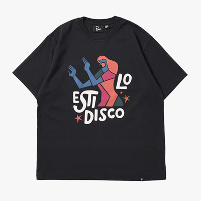 EL STILO DISCO T-SHIRT -BLACK-