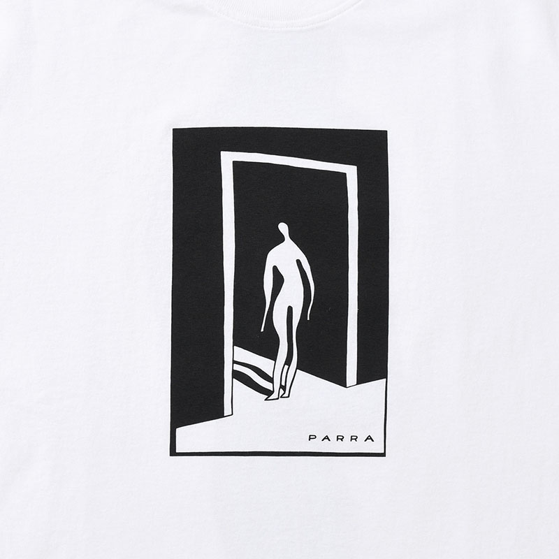THE HOTEL LONG SLEEVE T-SHIRT -WHITE-
