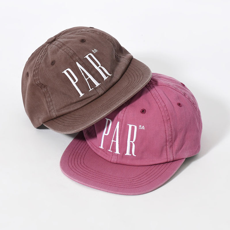 STORE LOGO 6 PANEL HAT -2.COLOR-