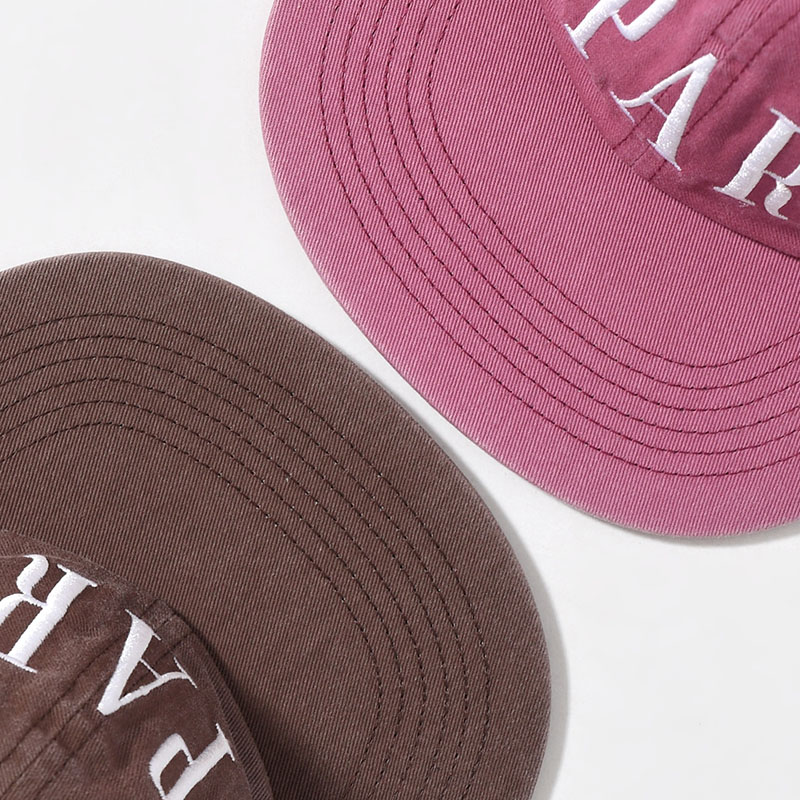 STORE LOGO 6 PANEL HAT -2.COLOR-