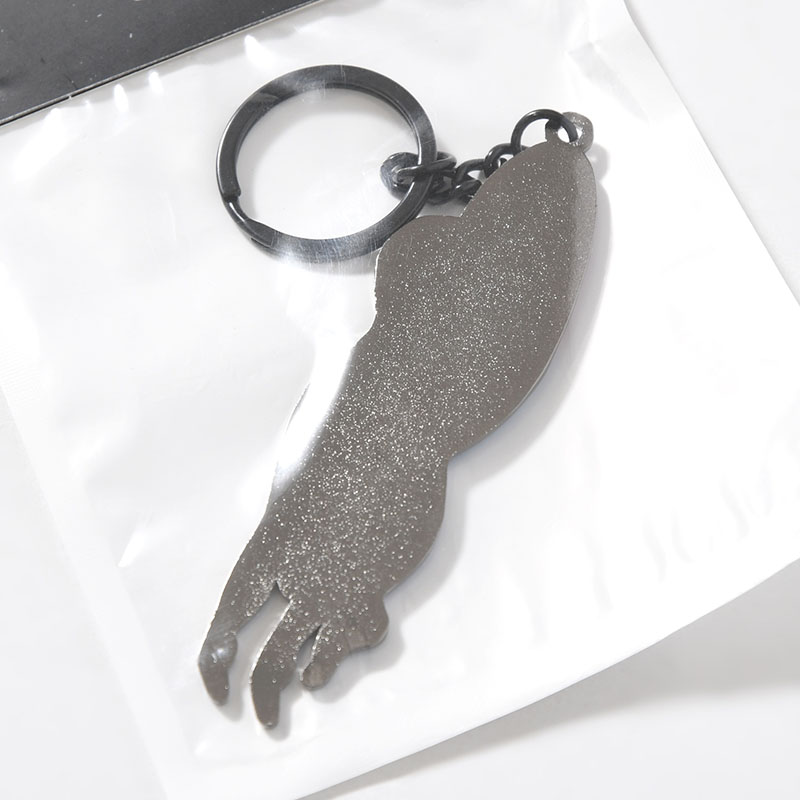 SLEEPING KEY CHAIN -BLUE-