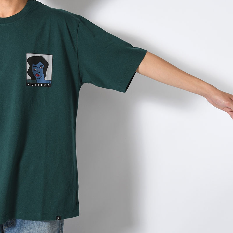 NOTHING PLEASE T-SHIRT -2.COLOR-