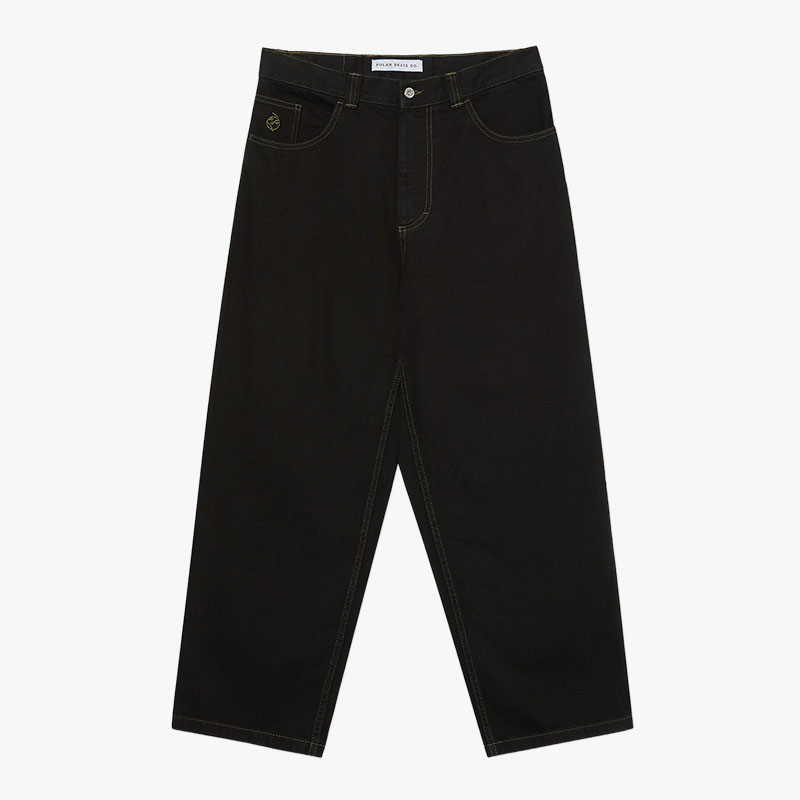 BIG BOY PANTS  -BLACK/DARK OLIVE-