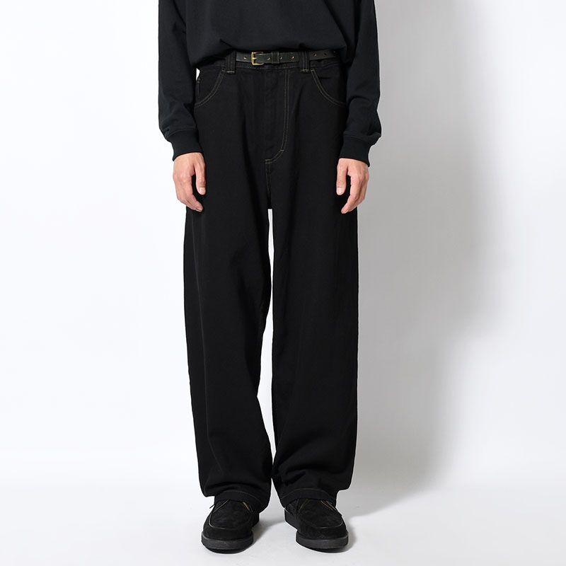 BIG BOY PANTS  -BLACK/DARK OLIVE-