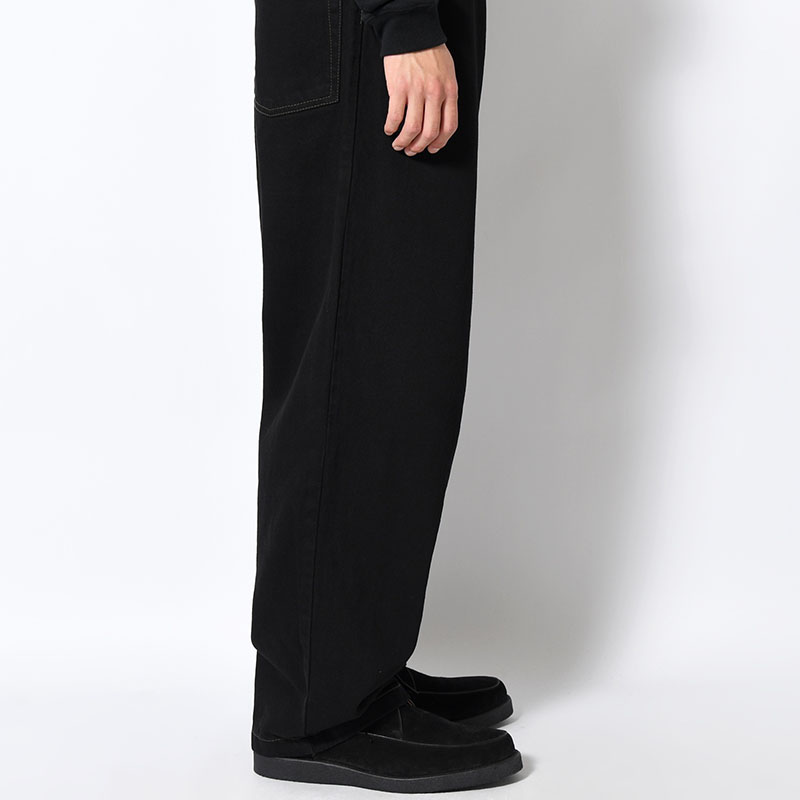 BIG BOY PANTS  -BLACK/DARK OLIVE-