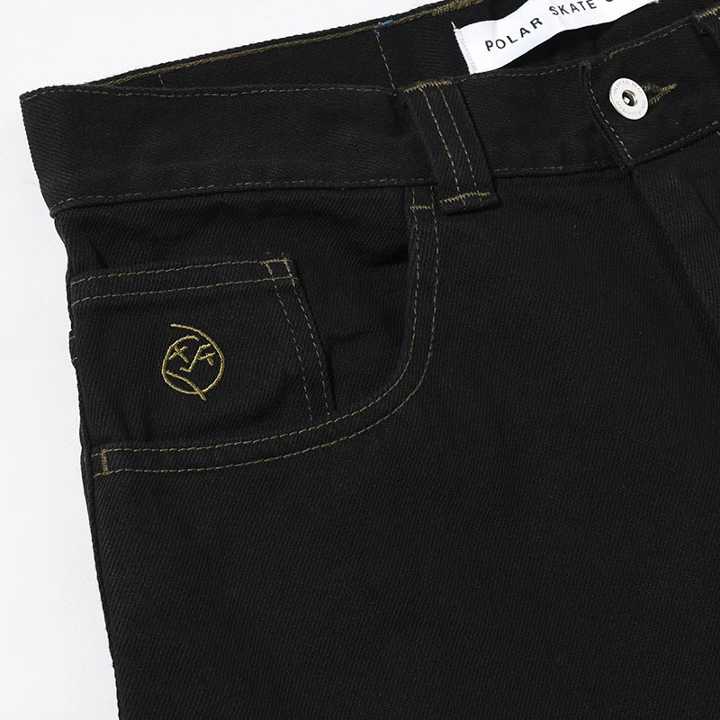 BIG BOY PANTS  -BLACK/DARK OLIVE-