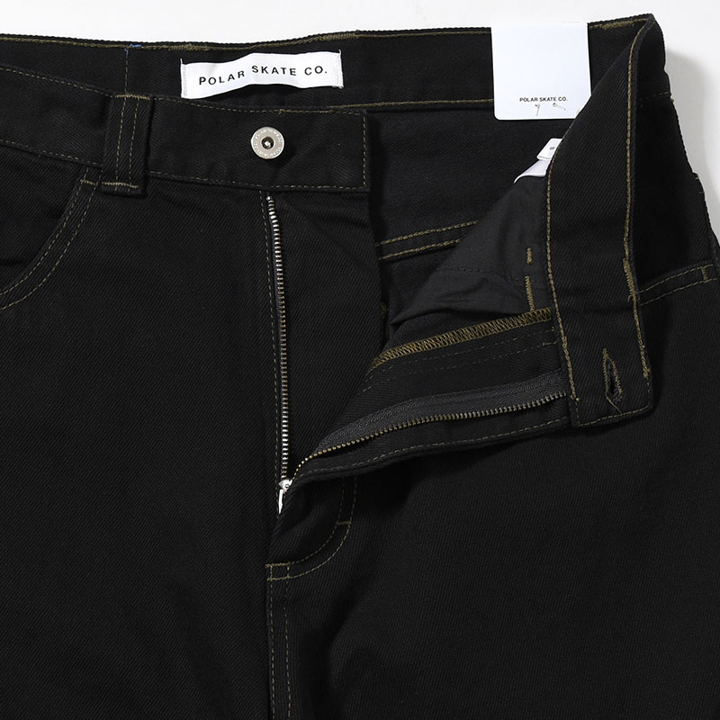 BIG BOY PANTS  -BLACK/DARK OLIVE-