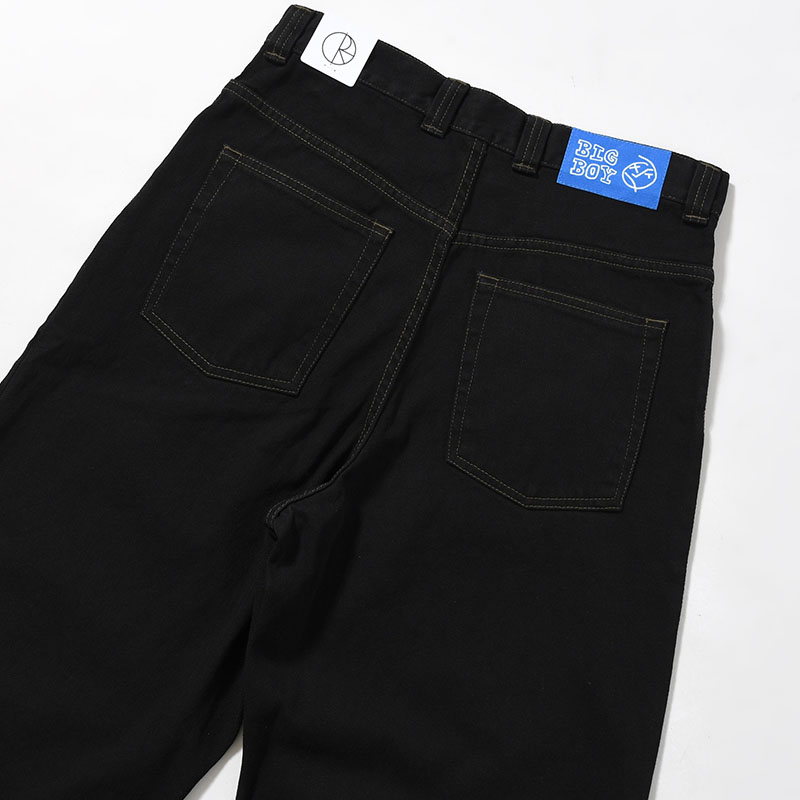 BIG BOY PANTS  -BLACK/DARK OLIVE-
