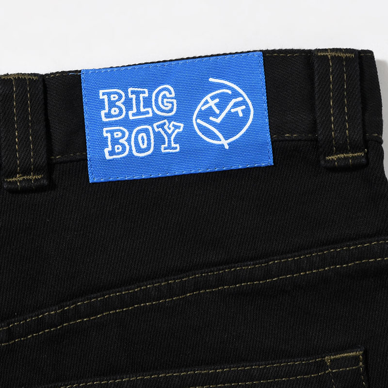 BIG BOY PANTS  -BLACK/DARK OLIVE-