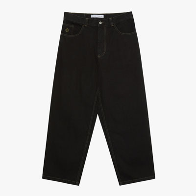 BIG BOY PANTS  -BLACK/DARK OLIVE-