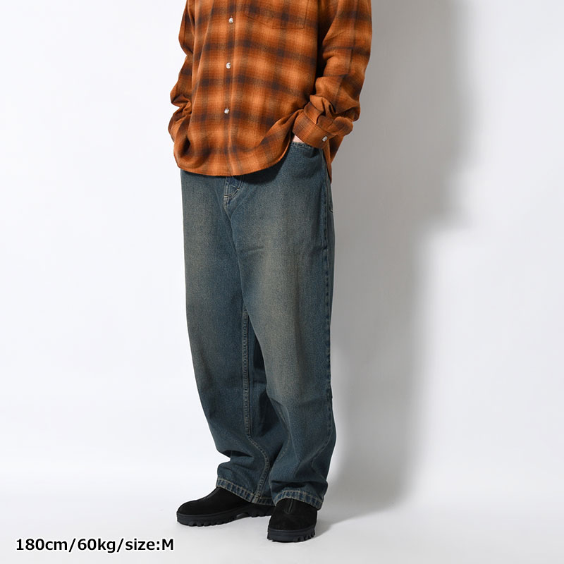 BIG BOY PANTS -DIRTY BLUE-