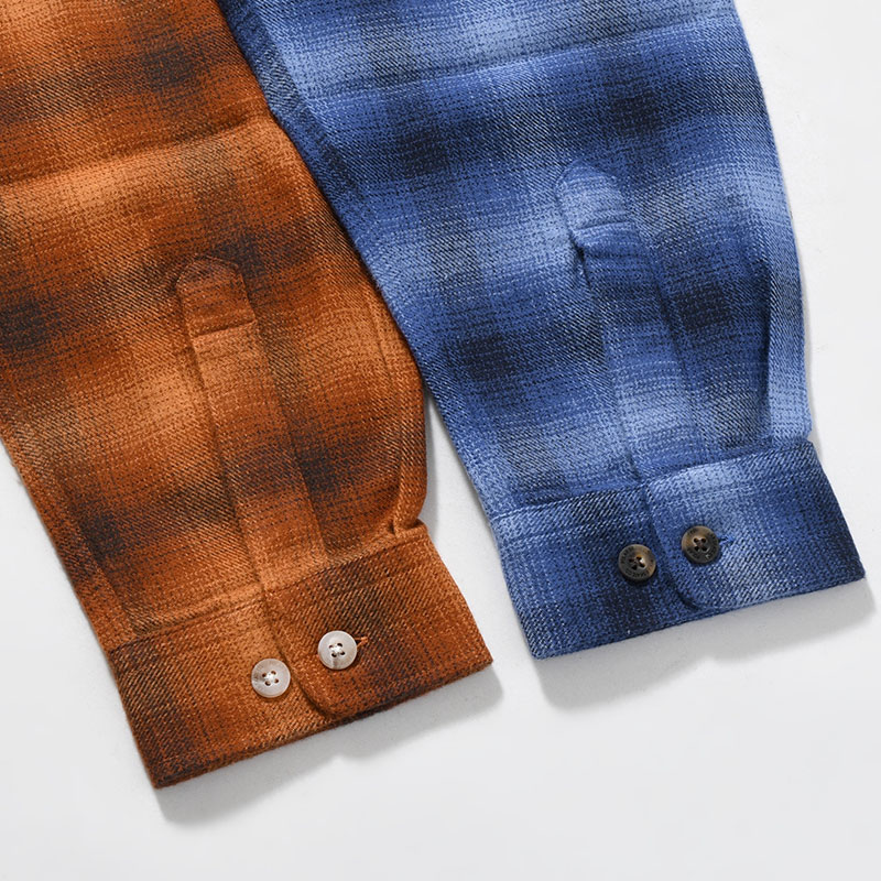 MITCHELL LS SHIRT / SHADOW CHECK -2.COLOR-