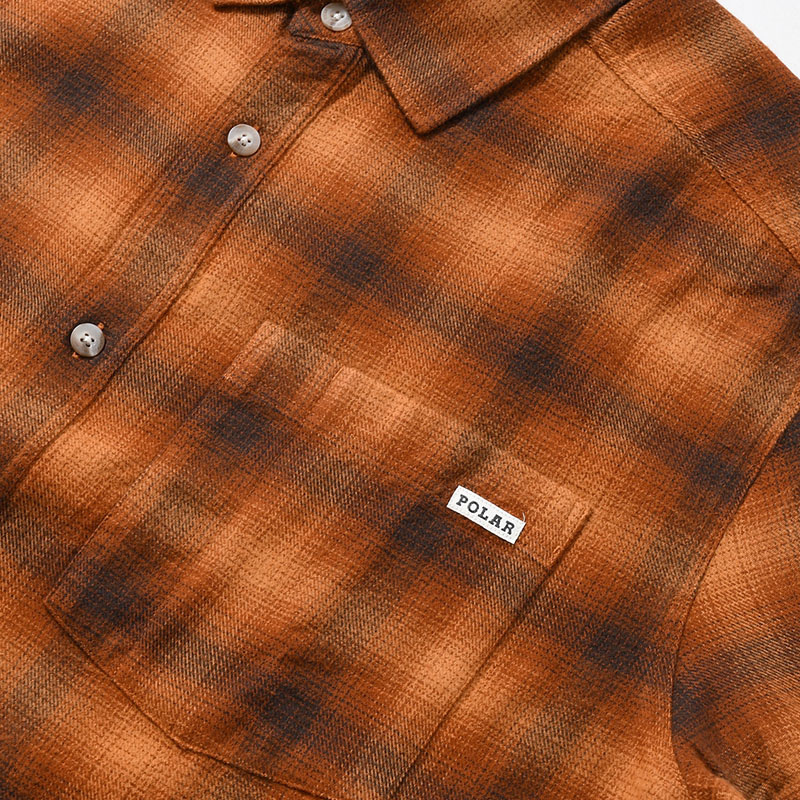 MITCHELL LS SHIRT / SHADOW CHECK -2.COLOR-