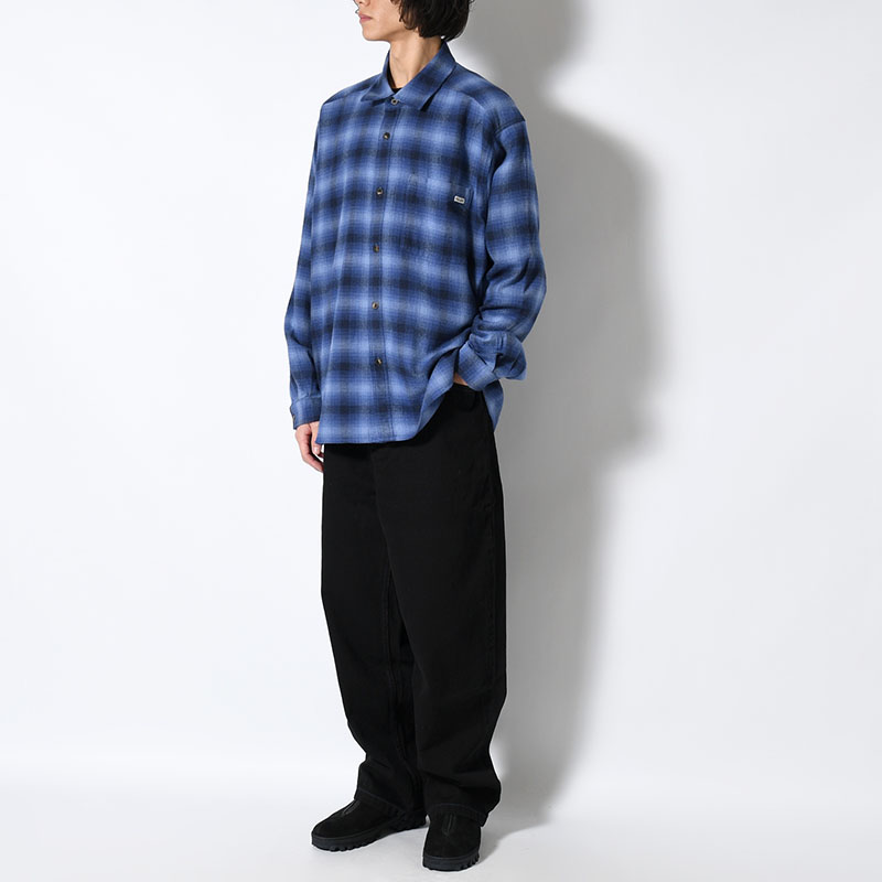 MITCHELL LS SHIRT / SHADOW CHECK -2.COLOR-