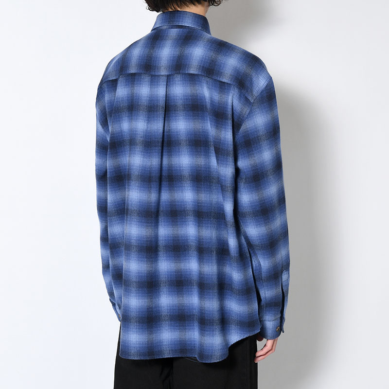 MITCHELL LS SHIRT / SHADOW CHECK -2.COLOR-