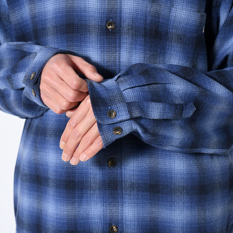 MITCHELL LS SHIRT / SHADOW CHECK -2.COLOR-