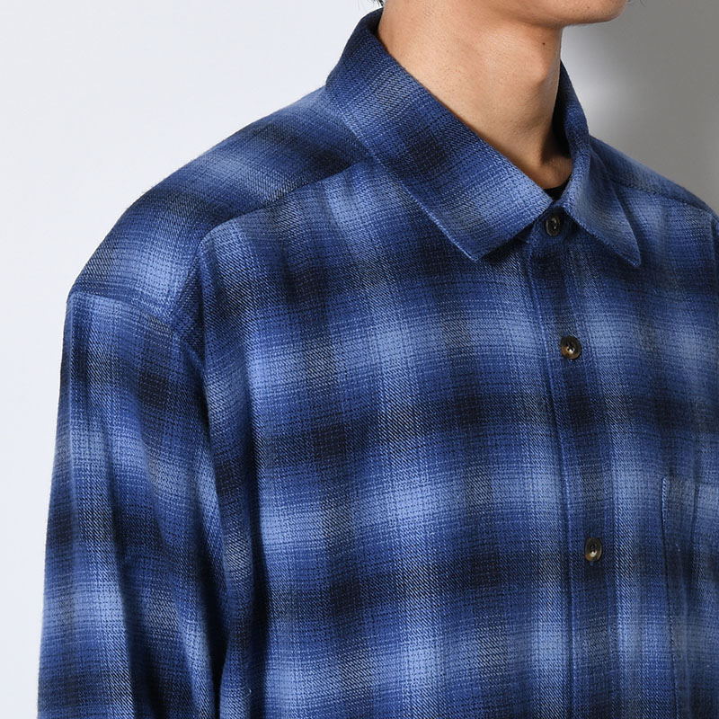 MITCHELL LS SHIRT / SHADOW CHECK -2.COLOR-