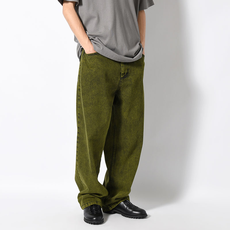 BIG BOY PANTS -GREEN/BLACK-