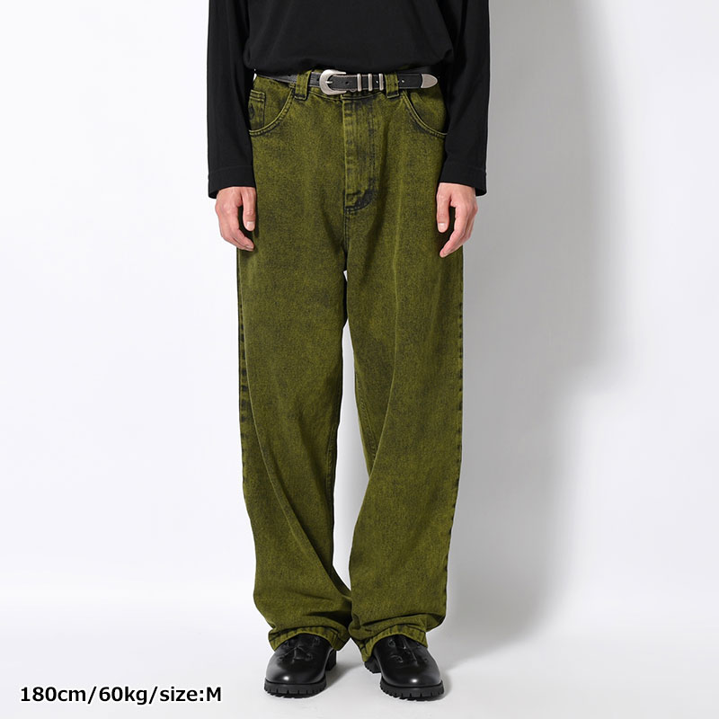 BIG BOY PANTS -GREEN/BLACK-