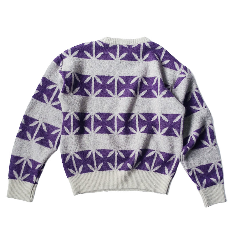 【期間限定:11/10(mon)～16(sun)】IRONCROSS BORDER MOHAIR KNIT -2.COLOR-