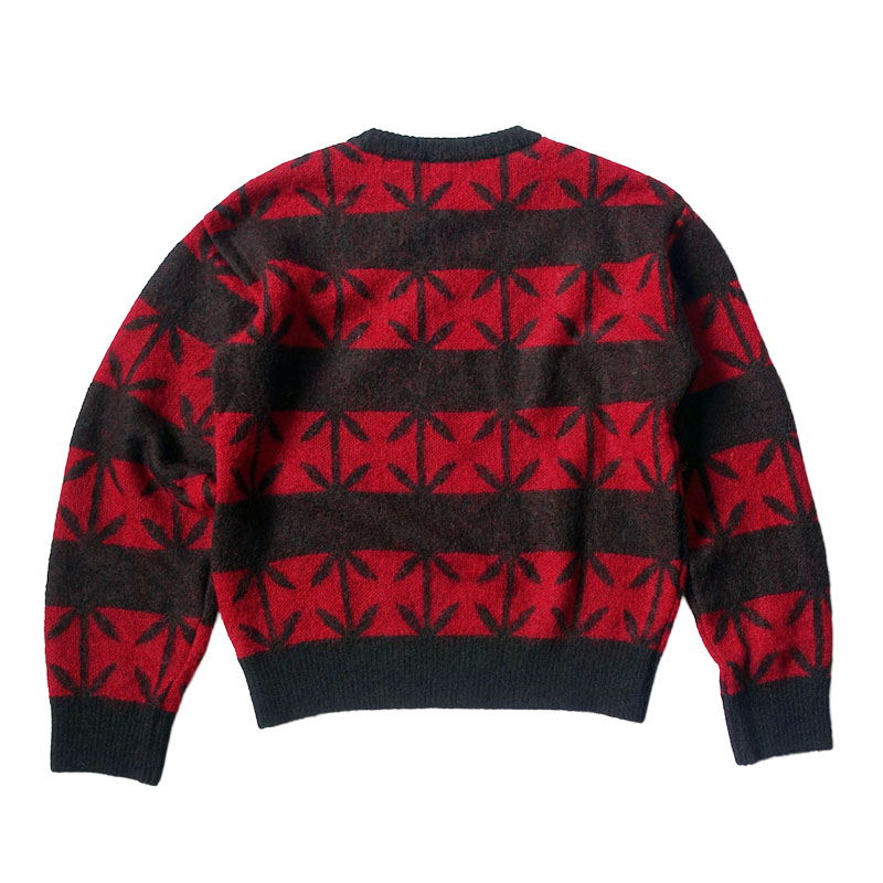 【期間限定:11/10(mon)～16(sun)】IRONCROSS BORDER MOHAIR KNIT -2.COLOR-