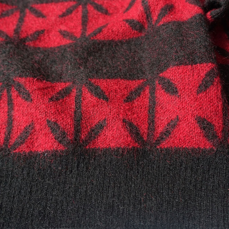 【期間限定:11/10(mon)～16(sun)】IRONCROSS BORDER MOHAIR KNIT -2.COLOR-