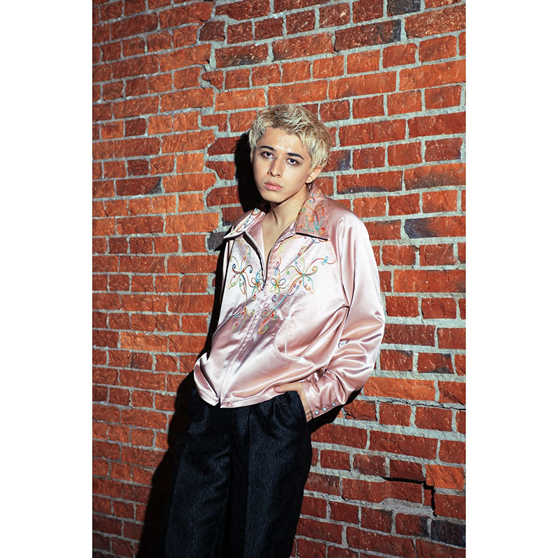 【期間限定:11/10(mon)～16(sun)】RAINBOW EMBROIDERY WESTERN JACKET -2.COLOR-